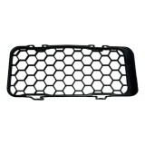 Grade Parachoque Diant Esq Vw Amarok 3.0 V6 2020 J313 Preto Fosco