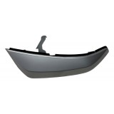 Moldura Parachoque Diant Dir Nisssan Frontier 2021 J1389 Prateado Fosco