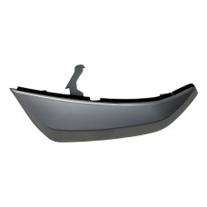 Moldura Parachoque Diant Dir Nisssan Frontier 2021 J1389 Prateado Fosco