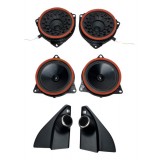 Kit Alto Falantes Jbl Toyota Hilx Srx 2.8 2022 J1922 Preto