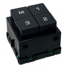 Botão Memória Banco Diant Esquerdo Velar 2.0 2020 J1998 Preto