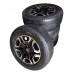 Jogo Roda Hilux Srx 2022 Pneu Michelin 265 60 18 J2472 Grafite Diamantado