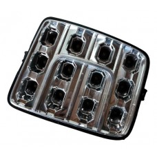 Led Lanterna Tras Dir Chevrolet S10 High Contry 2.8 2017 Direito/passageiro Branco