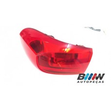Lanterna Traseira Esquerda Vw Tiguan 2014 Original (6432) Esquerdo Vermelho