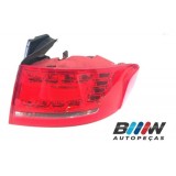 Lanterna Traseira Direita Audi A4 2011 Original Led (6440) Direito/passageiro Vermelho