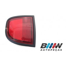 Acabamento Refletivo Olho Gato Tras Esq L200 Triton 15 (6542 Vermelho