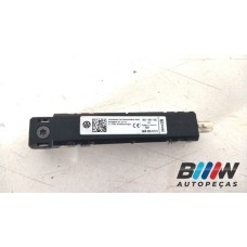 Antena Amplificadora Vw Tiguan 2019 (8240) 5na035577e Preto