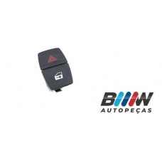 Botão Alerta Trava Bmw 320 Gt (8476) Preto