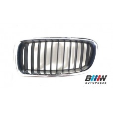 Grade Dianteira Esquerda Bmw 328i 2015 Original (11342) Preto Esquerdo