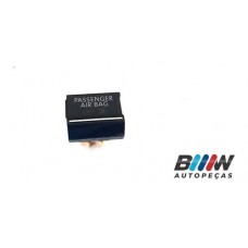 Luz Indicadora Airbag Passageiro Vw Amarok V6 2018 B918 Preto