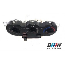 Botão Comando Ar Condicionado Kia Picanto B1885 Preto