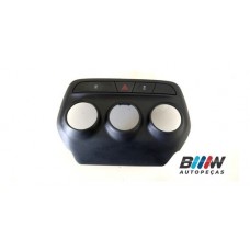 Botão Alerta Moldura Comando Ar Cond. Onix Turbo 2021 B2275 Preto