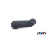 Manivela Vidro Traseiro Esq Renault Logan 2019 B7225 Preto