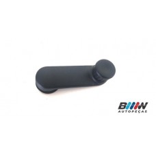 Manivela Vidro Traseiro Esq Renault Logan 2019 B7225 Preto