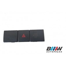 Botao Pisca Alerta Ford Fusion 2006 Á 2009 B7734 Vermelho