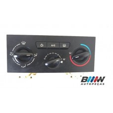 Botão Comando Ar Condicionado Peugeot 307 B7782 Preto