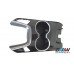 Porta Copos Moldura Console Central Fusion C/riscos B7784 Preto