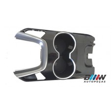 Porta Copos Moldura Console Central Fusion C/riscos B7784 Preto