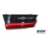 Lanterna Tampa Traseira Esq Bmw 320 2021 Led Original C2124 Esquerdo/motorista Vermelho