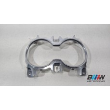 Moldura Cromada Porta Copos Ford Fusion Titanium 2015 C3136 Prateado