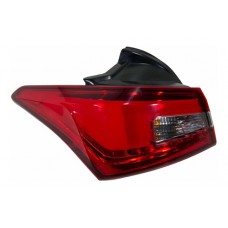 Lanterna Esquerdo Motorista Chery Arrizo 2020 C7377 Detalhe Esquerdo Vermelho