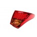 Lanterna Led Traseira Direita Hyundai Veracruz 2010 D6125 Direito/passageiro Vermelho