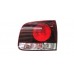 Lanterna Tampa Traseira Dir Vw Touareg 2007 C/ Riscos D8049 Direito/passageiro Vermelho