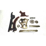 Kit Corrente Comando Bmw 325 2011 6cc E2828 Prateado