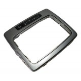 Moldura Acabamento Alavanca Cambio Mercedes C180 2010 F5385 Prateado