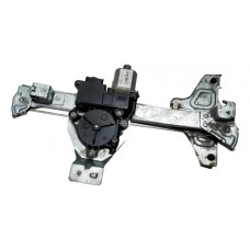 Maquina De Vidro Traseira Esquerda Citroen C4 Hatch F5849 96 Preto