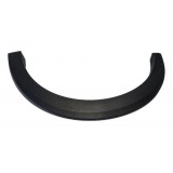 Aplique Paralama Tras Dir Nissan Kicks 2016 F6810 Preto