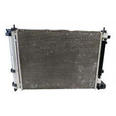 Conjunto Radiador Nissan Kicks 1.6 16v 2016 F6834 Prateado