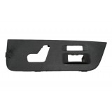 Acabamento Botão Banco Diant Esq Dodge Ram 2500 2016 F9430 Preto