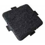 Acabamento Porta Malas Tras Esq Jetta 2.0 Tsi 13 200cv G4705 Preto