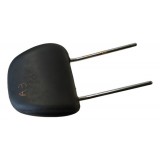 Encosto Apoio Cabeça Diant Audi A3 2016 C/ Detalhe Rev336 Preto