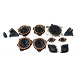 Kit Alto Falante Toyota Hilux Sw4 2.8 Diesel 2020 G5996 Preto