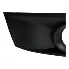 Moldura Grade Farol Milha L.e Toyota Hilux Sw4 G6969 Preto Esquerdo