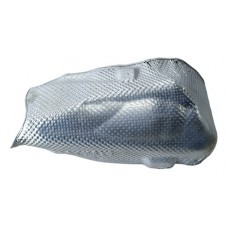 Chapa Proteção Calor Bmw 650 2013 G9840 7232431 Prateado