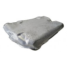 Chapa Proteção Calor Bmw 650 2013 G9841 7226942 Prateado