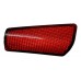 Refletor Porta Tras Direit Citroenc Ds5 2014 82485225 H96 Vermelho