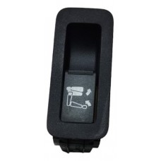 Botão Regulagem Banco Traseiro Direito Outlander 2005 A 2012 Preto