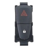 Botão Comando Alerta Trava Renault Logan Sandero 2019 B7196 Preto
