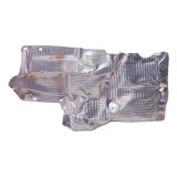 Defletor Calor Tunel Audi Q7 3.0 2018 4m0825692d H1760 Prateado