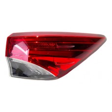 Lanterna Direita Led Carroc Original Toyota  Sw4 2017 H1898 Direito/passageiro Vermelho