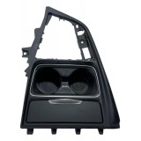 Moldura Central Console Porta Copos Bmw 320i 2013 H6214 Preto