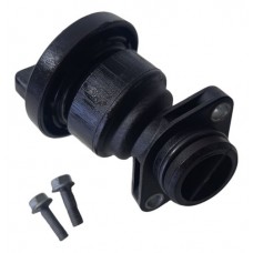 Gargalo De Reabastecimento De Oleo Com Tampa Hyundai  Preto