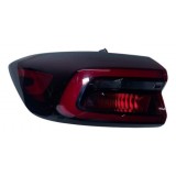 Lanterna Tras Esquerda Chery Tiggo 8 2023 605000201aa H7981 Esquerdo/motorista Vermelho