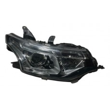 Farol Direito Cromado Xenon Mitsubishi Outlander 2014 H8768 Direito/passageiro