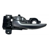 Maçaneta Interna Tras Esq Fiat Toro 2020 Diesel 4x4 E4685 Prateado Traseira