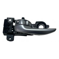 Maçaneta Interna Tras Esq Fiat Toro 2020 Diesel 4x4 E4685 Prateado Traseira